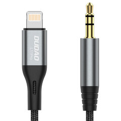 Dudao audio cable, Lightning - mini jack 3.5mm, 1 m цена и информация | Кабели для телефонов | kaup24.ee