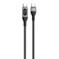Dudao cable, USB Type C - USB Type C fast charging PD 100W, 1 m цена и информация | Mobiiltelefonide kaablid | kaup24.ee