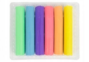 Plastiliinikomplekt Colorino Pastel, 6 pastelset värvi hind ja info | Kunstitarbed, voolimise tarvikud | kaup24.ee