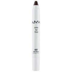 Silmapliiats NYX Jumbo 5 g, 602 Dark Brown цена и информация | Тушь, средства для роста ресниц, тени для век, карандаши для глаз | kaup24.ee