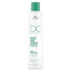 Šampoon Schwarzkopf Professional BC Volume Boost Shampoo, 250 ml цена и информация | Шампуни | kaup24.ee