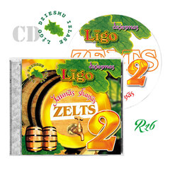 CD Līgo Zelts 2 - Valik populaarseid Läti ligo laule hind ja info | Vinüülplaadid, CD, DVD | kaup24.ee
