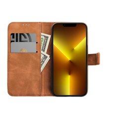 Чехол Tender Book для iPhone 13 Pro, коричневый цена и информация | Чехлы для телефонов | kaup24.ee