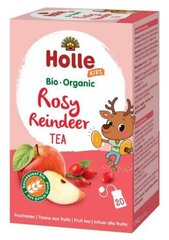 Laste taimetee Holle Bio "Rosy Reindeer", 20 kotti цена и информация | Закуски, напитки для детей | kaup24.ee