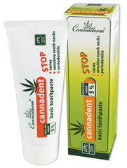 Looduslik hambapasta Cannaderm Cannadent 75 g hind ja info | Cannaderm Kosmeetika, parfüümid | kaup24.ee