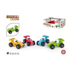 Puidust F1 vormel hind ja info | Poiste mänguasjad | kaup24.ee