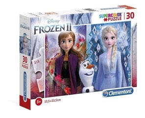 Clementoni pusle Frozen II, 30 tk hind ja info | Pusled | kaup24.ee