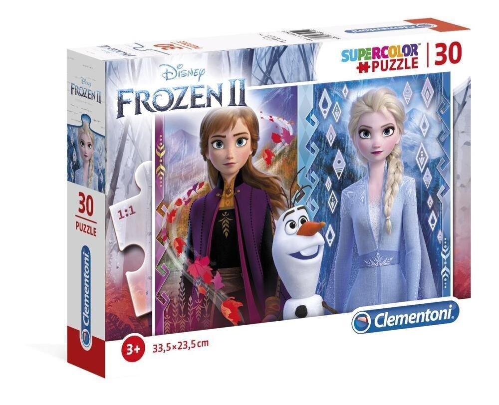 Clementoni pusle Frozen II, 30 tk цена и информация | Pusled | kaup24.ee