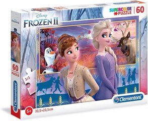 Головоломка Clementoni Frozen 2, 26056, 60 ч. цена и информация | Пазлы | kaup24.ee