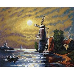 Teemantmosaiik Evening journey, 42x52 cm цена и информация | Алмазная мозаика | kaup24.ee