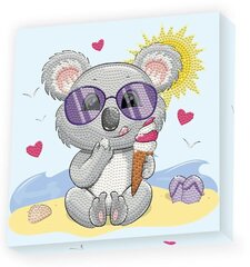 Teemantmosaiik Koala cream, 22x22 cm цена и информация | Алмазная мозаика | kaup24.ee