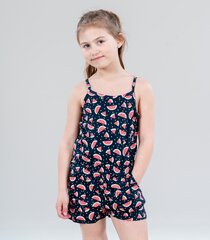 Name It laste kombinesoon/jumpsuit, 2tk 13206053*01, tumesinine/valge 5715221721348 цена и информация | Штаны для девочек | kaup24.ee