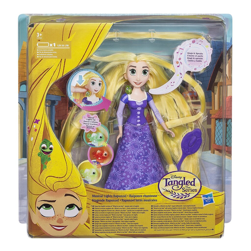 Nukk Disney Printsess Rapuntsel laulev цена и информация | Tüdrukute mänguasjad | kaup24.ee