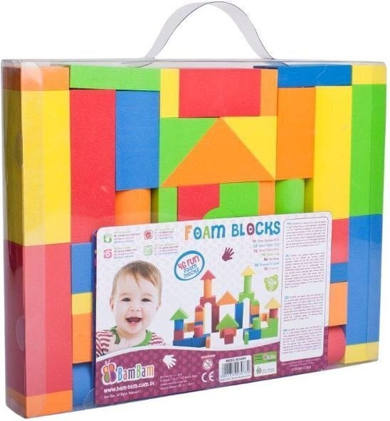 Bam Bam pehmed klotsid, 46 tk hind ja info | Imikute mänguasjad | kaup24.ee