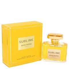 Tualettvesi Jean Patou Sublime EDT naistele 75 ml цена и информация | Женские духи | kaup24.ee