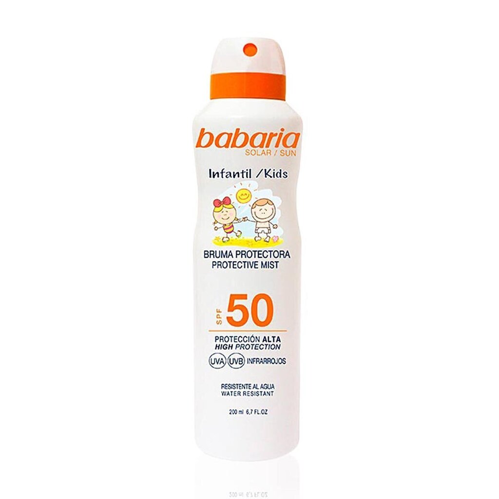 Päikesekaitsekreem Babaria Spf 50 200 ml цена и информация | Päikesekreemid | kaup24.ee