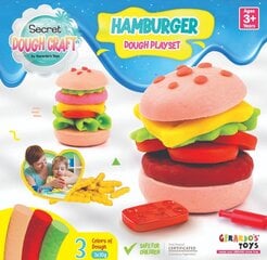 Gerardo's Toys voolimiskomplekt Hamburger Dough Craft цена и информация | Развивающие игрушки | kaup24.ee