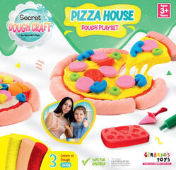 Пластилин Dough Craft Pizza House Dough Playset цена и информация | Развивающие игрушки | kaup24.ee