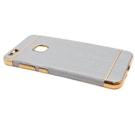 Mocco Exclusive Crown Back Case Silicone Case With Golden Elements for Samsung J730 Galaxy J7 (2017) Grey цена и информация | Чехлы для телефонов | kaup24.ee