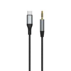 Аудиокабель Dudao, USB-C — мини-джек 3,5 мм, 1 м цена и информация | Кабели для телефонов | kaup24.ee