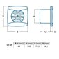 Ventilaator Cata UC-10 Timer Hygro silver цена и информация | Vannitoa ventilaatorid | kaup24.ee