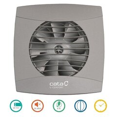 Ventilaator Cata UC-10 Timer silver hind ja info | Vannitoa ventilaatorid | kaup24.ee
