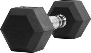 Обрезиненная гантель Thorn + Fit HEXHEAD DUMBBELLS HEX 5 кг цена и информация | Гантели, штанги, гири | kaup24.ee