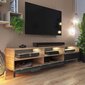 TV-laud Selsey Rikke 3D LED, pruun/must цена и информация | TV alused | kaup24.ee