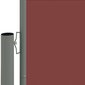 vidaXL lahtitõmmatav külgsein, 180 x 1000 cm, pruun hind ja info | Päikesevarjud, markiisid ja alused | kaup24.ee
