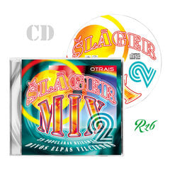 Микс 39 популярных латышских песен CD ŠLĀGERMIX - 2 цена и информация | Виниловые пластинки, CD, DVD | kaup24.ee