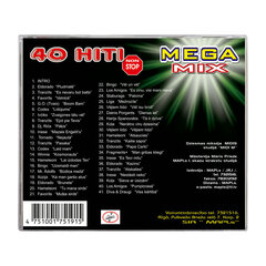 Populaarne läti laul mix - Cd Megamix hind ja info | Vinüülplaadid, CD, DVD | kaup24.ee