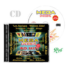 Cd Megamix - Микс Популярных Латышских Песен цена и информация | Виниловые пластинки, CD, DVD | kaup24.ee