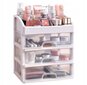 Kosmeetikavahendite korraldaja riiulitega hind ja info | Meigikotid, lauapeeglid | kaup24.ee