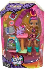 Кукла Mattel GNL95 - Cave Club - Uhrzeit Puppe, mit Zubeh, Wild about BBQs, Roaralai цена и информация | Игрушки для девочек | kaup24.ee
