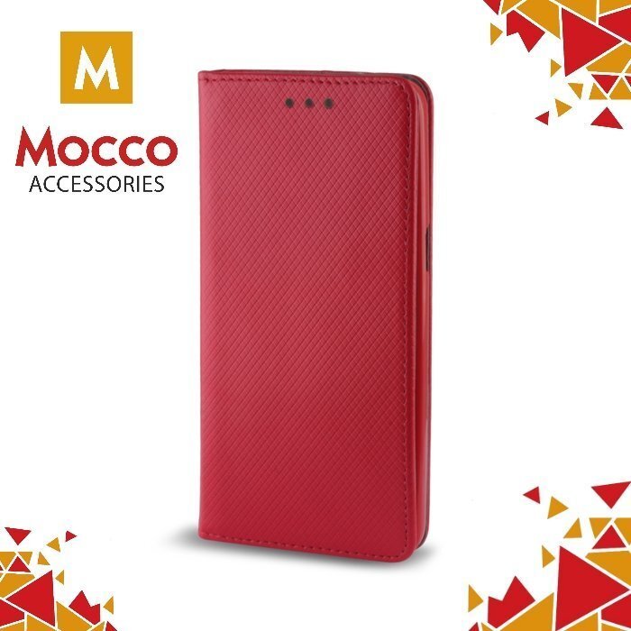 Mocco Smart Magnet Book Case For LG M320 X power 2 Red hind ja info | Telefoni kaaned, ümbrised | kaup24.ee