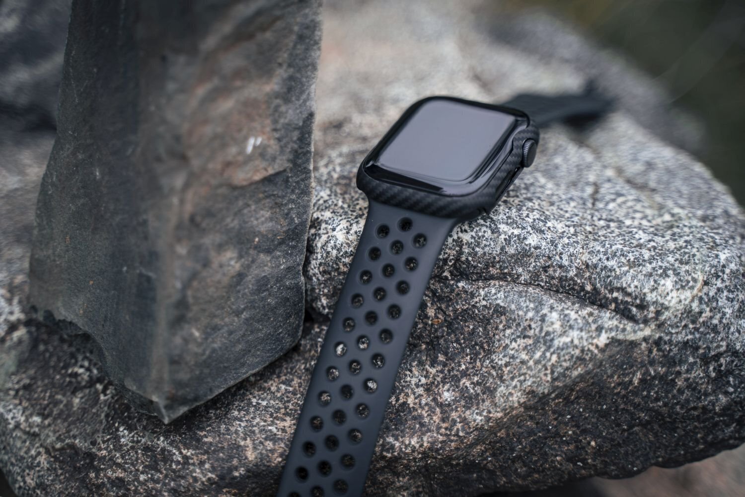 Tactical Zulu Aramid Apple Watch 7 45mm Black цена и информация | Nutikellade ja nutivõrude tarvikud | kaup24.ee