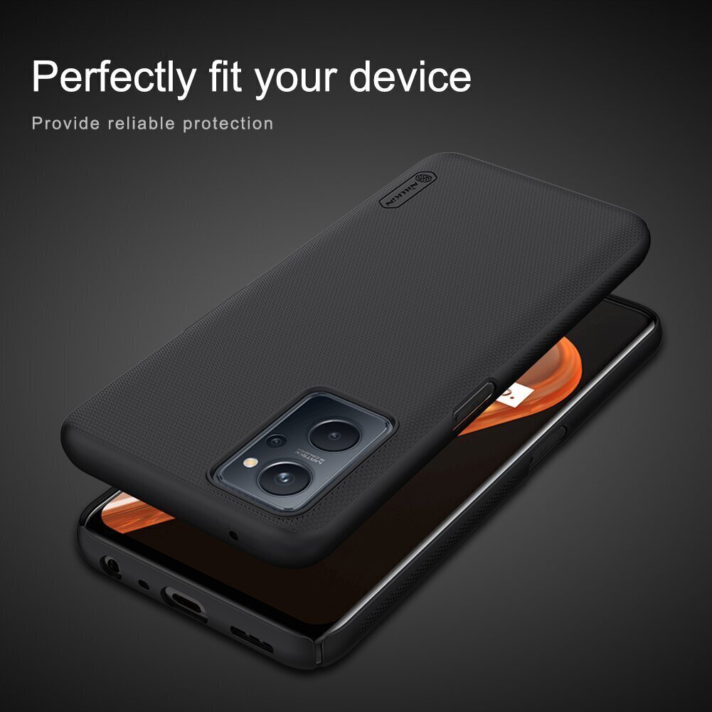 Nillkin Super Frosted Back Cover for Realme 9i Black hind ja info | Telefoni kaaned, ümbrised | kaup24.ee