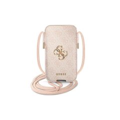 Guess smartphone purse 6,7" GUPHL4GMGPI pink 4G Big Metal Logo GUPHL4GMGPI цена и информация | Чехлы для телефонов | kaup24.ee