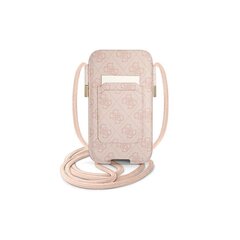 Guess smartphone purse 6,7" GUPHL4GMGPI pink 4G Big Metal Logo GUPHL4GMGPI цена и информация | Чехлы для телефонов | kaup24.ee