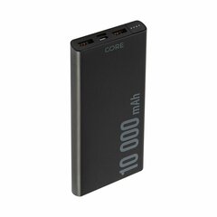 Forever Core power bank SPF-01 PD + QC 10000 mAh 18W black цена и информация | Зарядные устройства Power bank  | kaup24.ee