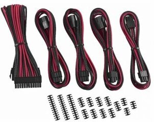 CableMod 8+6 Series Classic ModMesh Sleeved Cable Extension Kit Red цена и информация | Кабели и провода | kaup24.ee