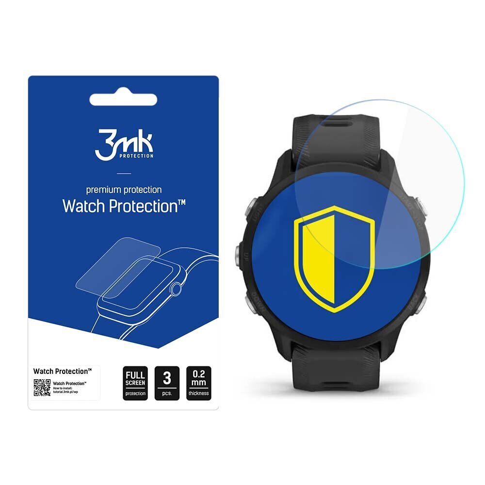 Garmin Forerunner 955 - 3mk Watch Protection™ v. FlexibleGlass Lite screen protector hind ja info | Nutikellade ja nutivõrude tarvikud | kaup24.ee