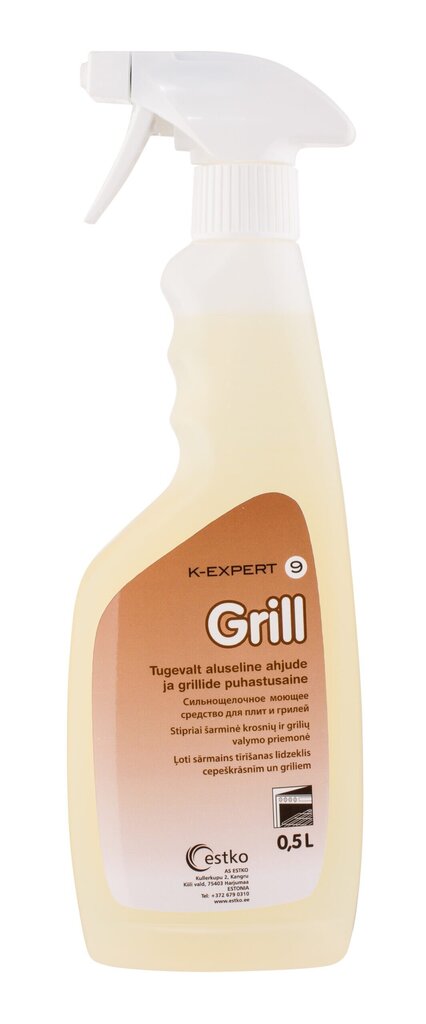 Ahju- ja grilli põletuse puhastusvahend - Grill, 500ml. цена и информация | Puhastusvahendid | kaup24.ee