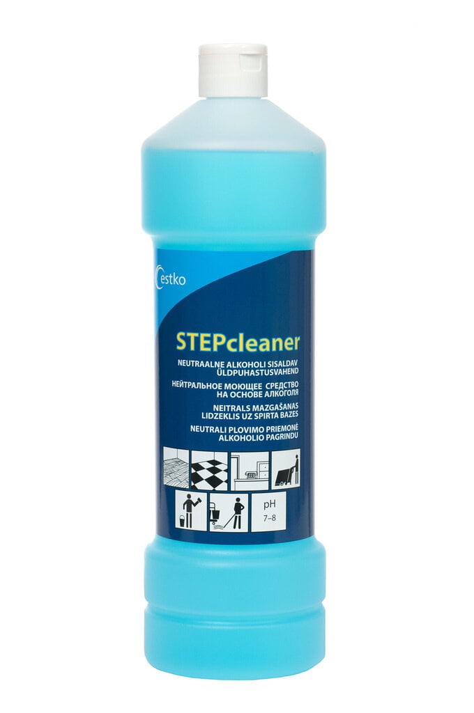 Puhastusvahend kõikidele veekindlatele pindadele – Step Cleaner, 1L. hind ja info | Puhastusvahendid | kaup24.ee