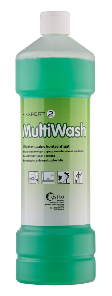 Kontsentreeritud universaalne pesuvahend - MultiWash, 1L. hind ja info | Puhastusvahendid | kaup24.ee