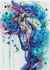 Teemantmosaiik Mystical Stallion, 35x25 cm цена и информация | Алмазная мозаика | kaup24.ee