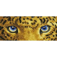 Teemantmosaiik Jaguar Spy, 18X42 cm цена и информация | Алмазная мозаика | kaup24.ee