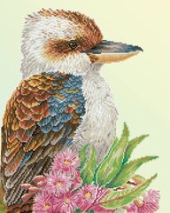 Teemantmosaiik Kookaburra gum blossm, 41x51 cm hind ja info | Teemantmaalid, teemanttikandid | kaup24.ee