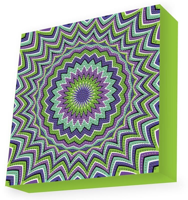 Teemantmosaiik Optical illusion, 22x22 cm hind ja info | Teemantmaalid, teemanttikandid | kaup24.ee