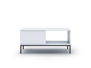 Diivanilaud BSL Concept Query, 100x60x47 cm, valge hind ja info | Diivanilauad | kaup24.ee